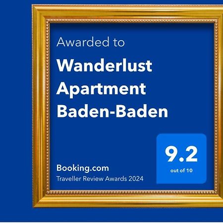 Wanderlust Apartment Baden-Baden Eksteriør bilde